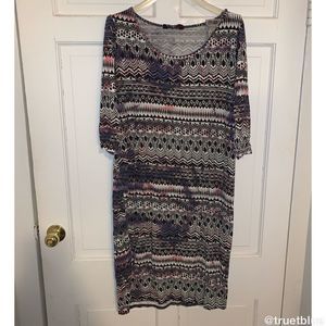 ASOS Curve Tie Dye Midi Dress Sz 18